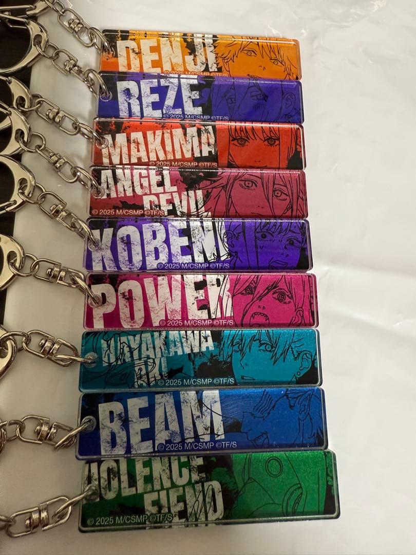 チェンソーマン　目ヂカラアクリルキーホルダー　9種類まとめ売り