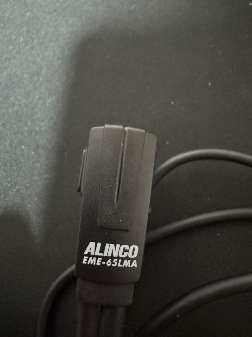 極美品 ALINCO DJ-PV1D スピーカーマイク+イヤホンマイク+アンテナ