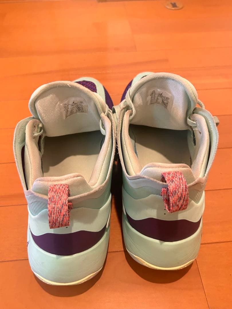 【ルカ1 】 Jordan バスケットボールシューズ ミントグリーン/パープル