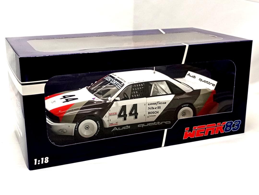 WERK83 1/18 アウディ200 クアトロ #44 ダラス 優勝 1988