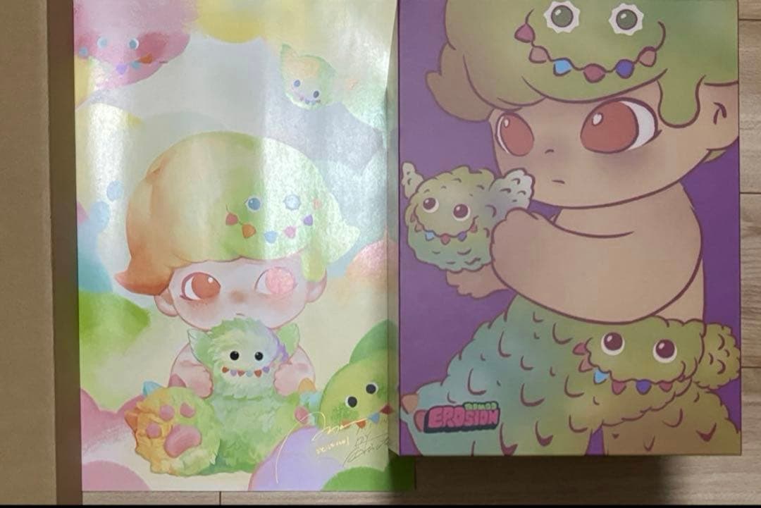 POP MART DIMOO INSTINCTOY EROSION ポスター付