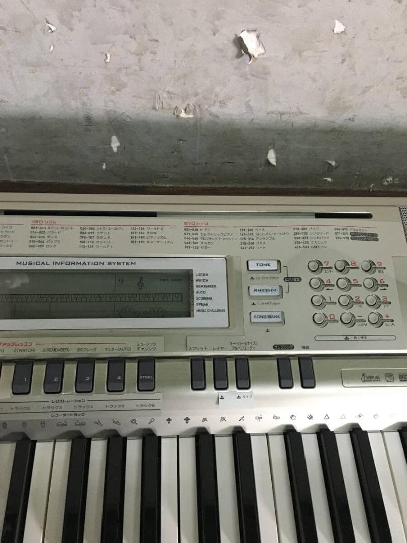 CASIO カシオ WK-200 電子キーボード シンセサイザー 電子ピアノ