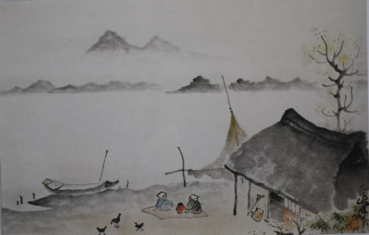 大正昭和期日本画家・酒井　三良　原画希少厳選作品・