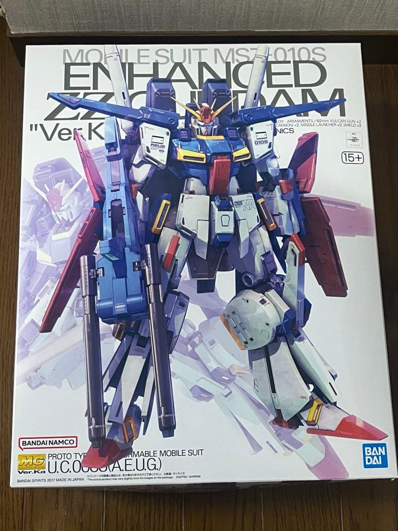 MG ZZガンダム　強化型ZZガンダム
