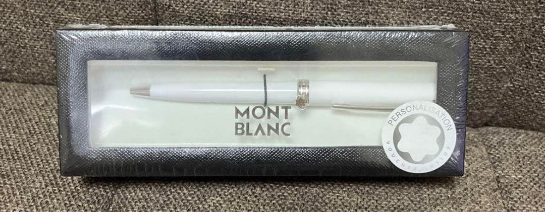 『新品・未開封』モンブラン MONTBLANC PIX ホワイト ボールペン