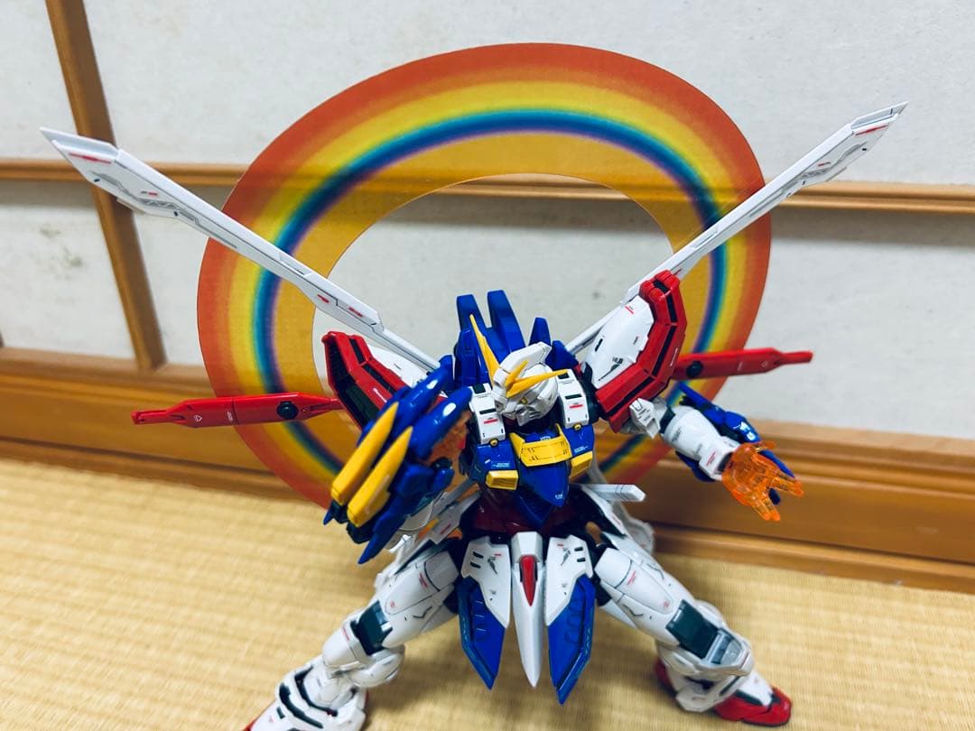 ゴッドガンダム　ハイレゾリューションモデル　ガンプラ