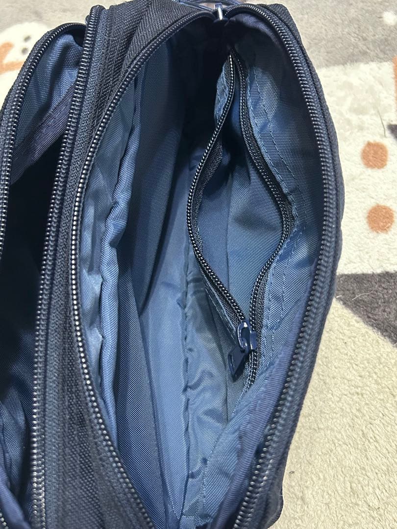 PEPEさま専用　ブリーフィング ダブルジップ ラウンドポーチ