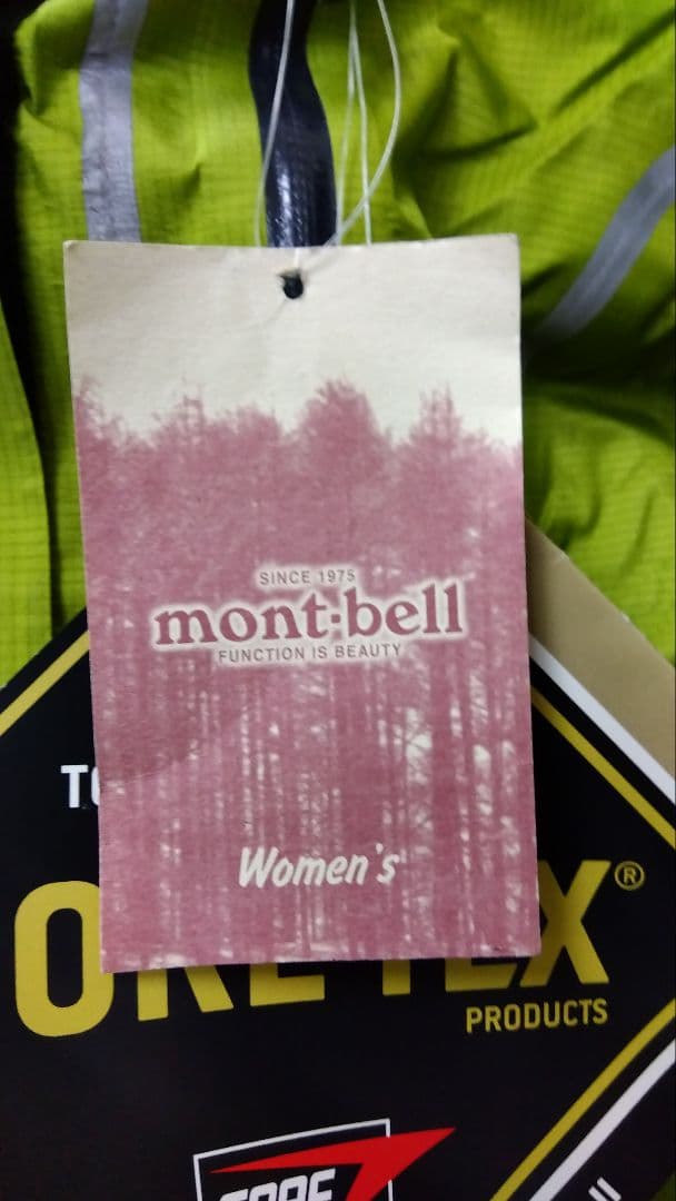 mont-bell GORE-TEX サイクルレインジャケット〈女性用〉Mサイズ