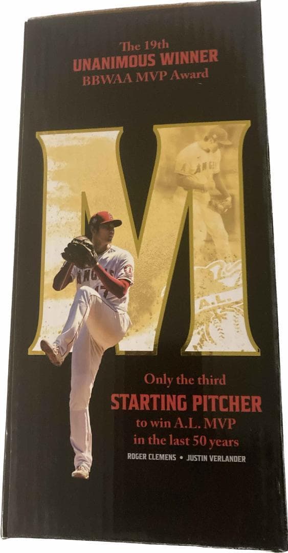【当日チケット付】大谷翔平 MVP記念ボブルヘッド 球場配布 ノーヒットノーラン