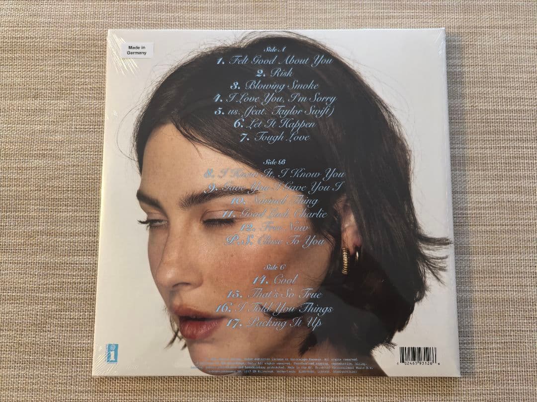 Gracie Abrams-Secret Of Us （クリアヴァイナル2LP）