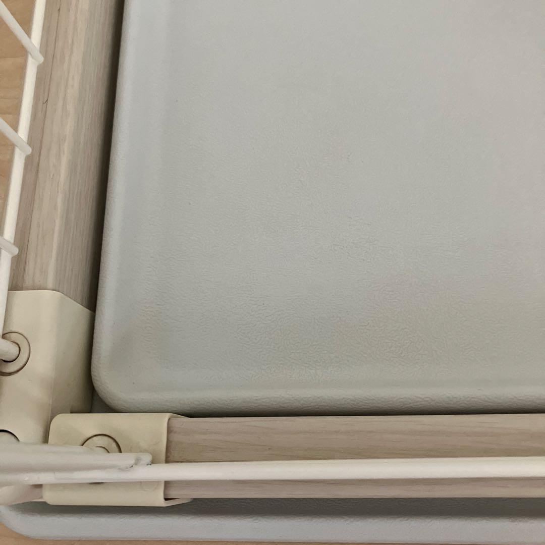 【美品・送料込】アイリスオーヤマ ウッディサークル ホワイト 白 犬用ケージ