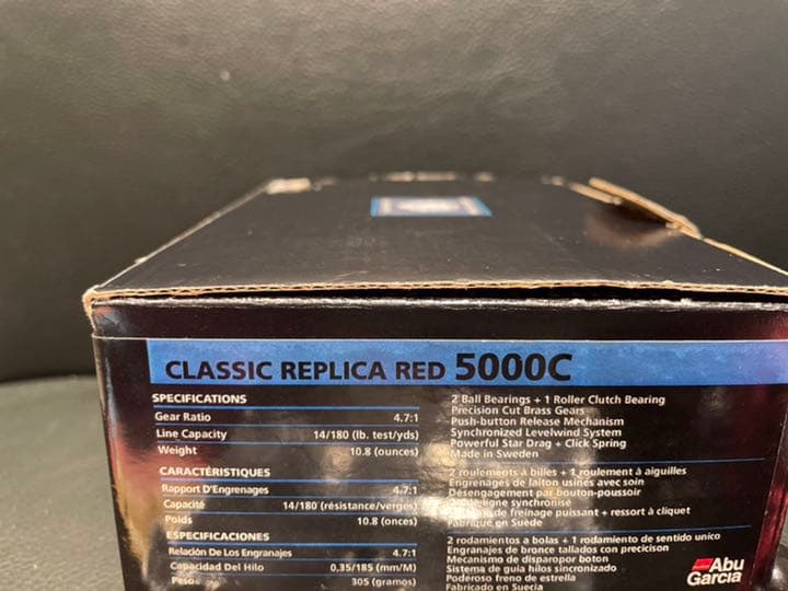 Abu classic REPLICA RED 5000C 中古