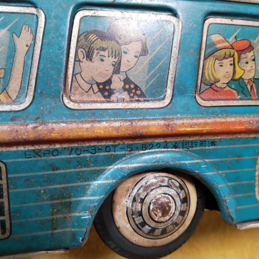 メ*4様 【超希少】日本万国博覧会 大阪万博自動車 ブリキバスEXPO'70 1
