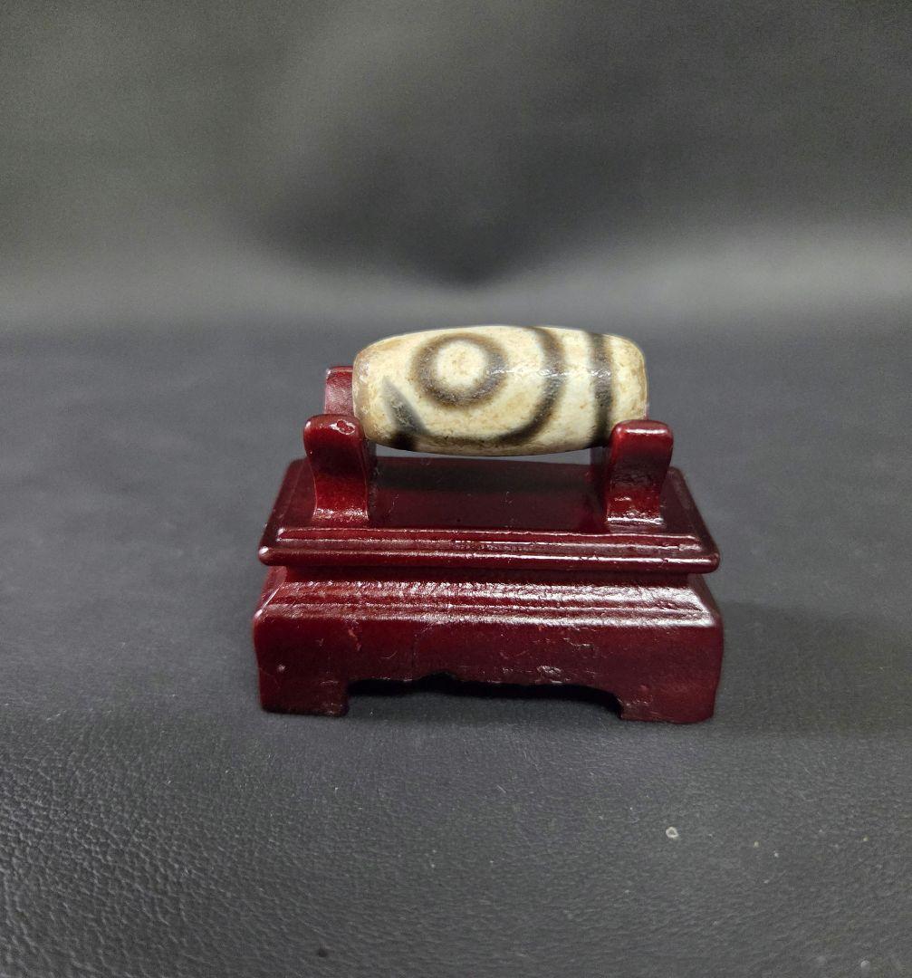 977　天珠　二眼天珠　貴重　珍品　dzibeads　！