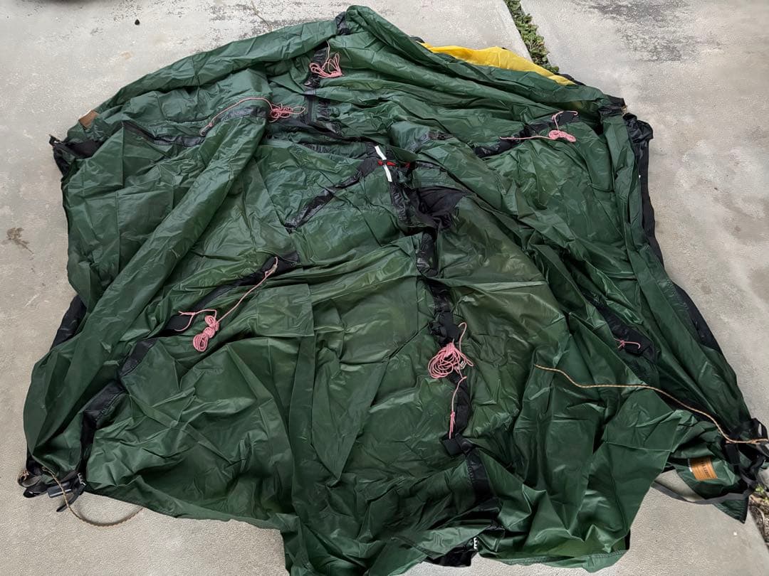 超希少　ヒルバーグ　スタイカ　ビンテージ　皮タグ　旧グリーン　hilleberg