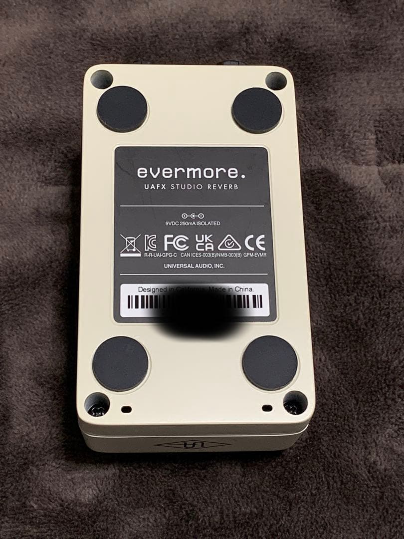 【ほぼ新品】UAFX Evermore Studio Reverb
