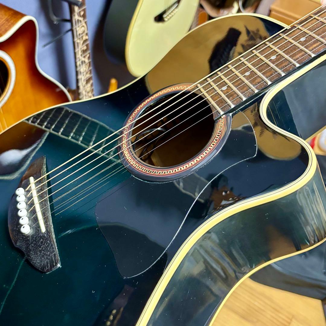 美品【トランスギター】Yamaha APX-5A　ダークグリーン（値下げ中）