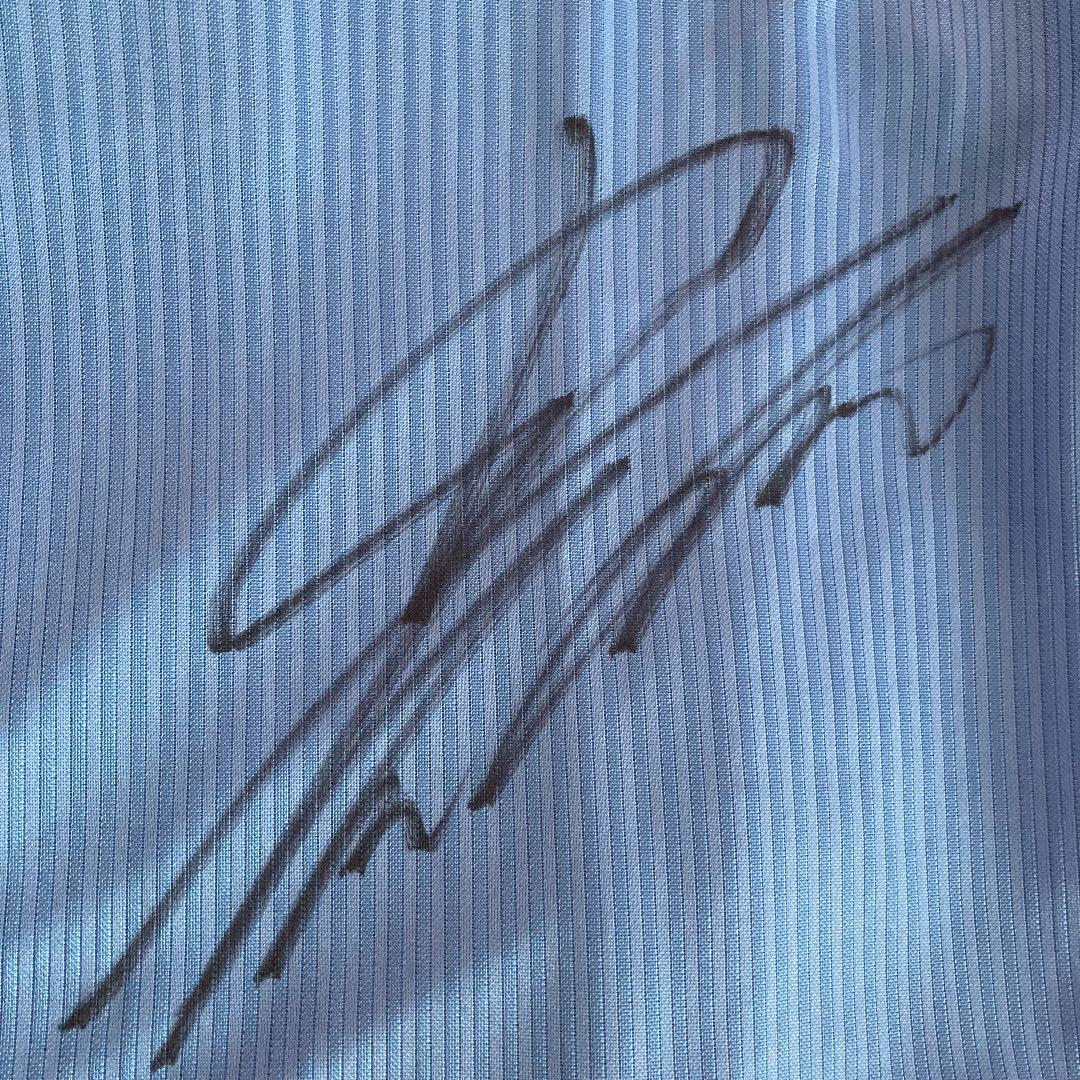 川口能活 & 駒野友一 & イグノ ジュビロ磐田 ユニフォーム（直筆サイン入り）