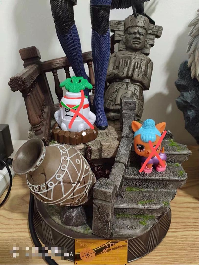 バイオハザード ジル・バレンタイン ガレージキット ガレキ スタチュー③