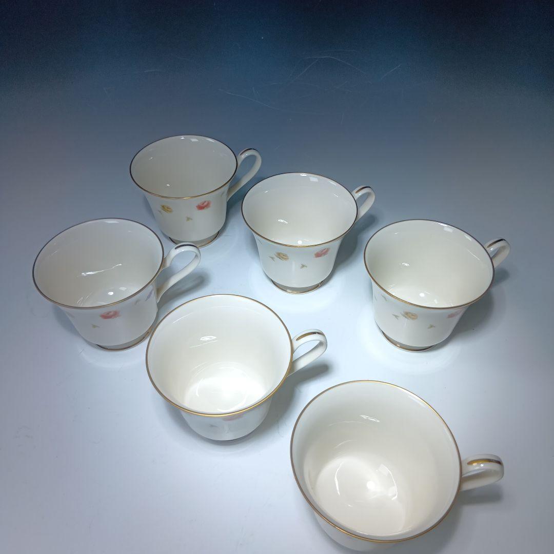 ノリタケ　ニットーロイヤルアイボリーRC　カップ＆ソーサ6客