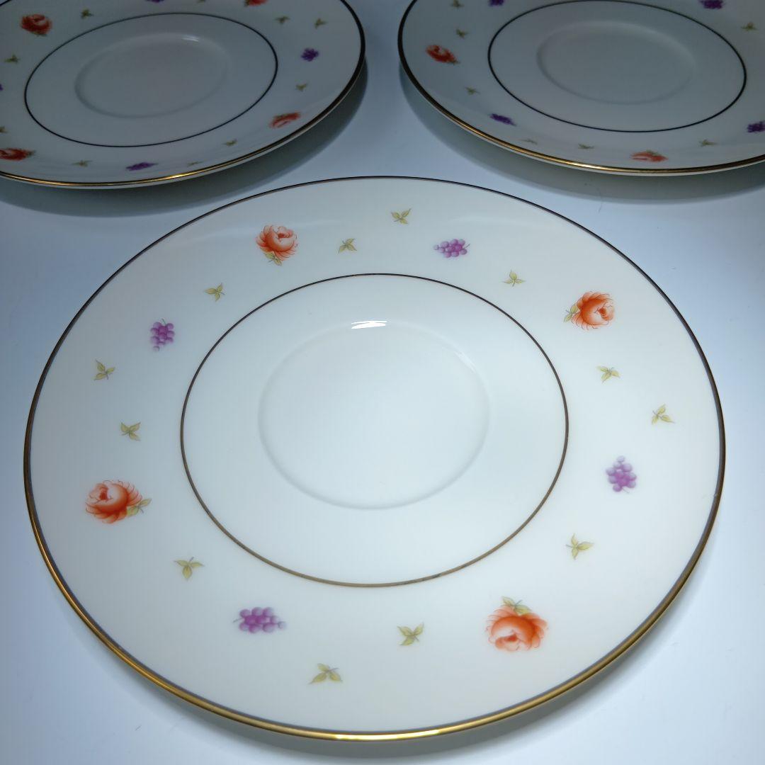 ノリタケ　ニットーロイヤルアイボリーRC　カップ＆ソーサ6客