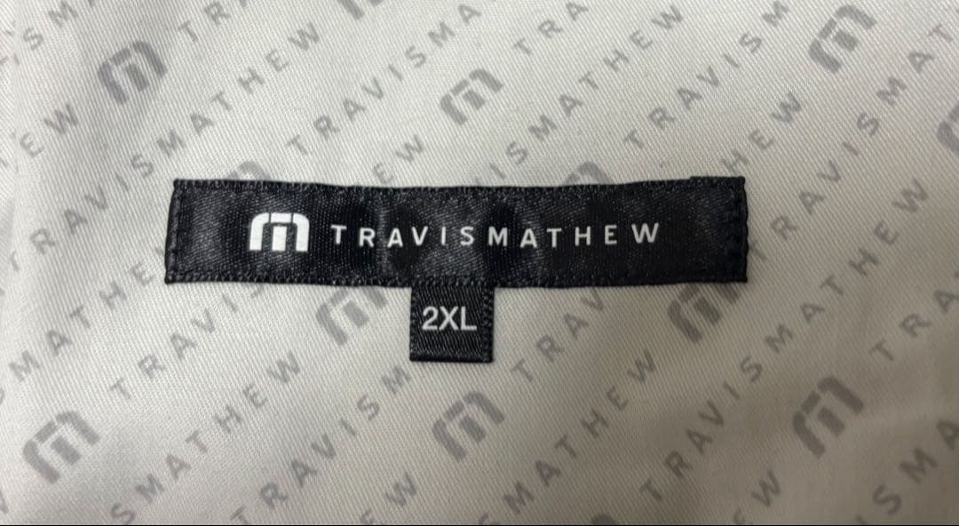【1回のみ利用】 Travis Mathew メンズ ストレートパンツ2XL 黒