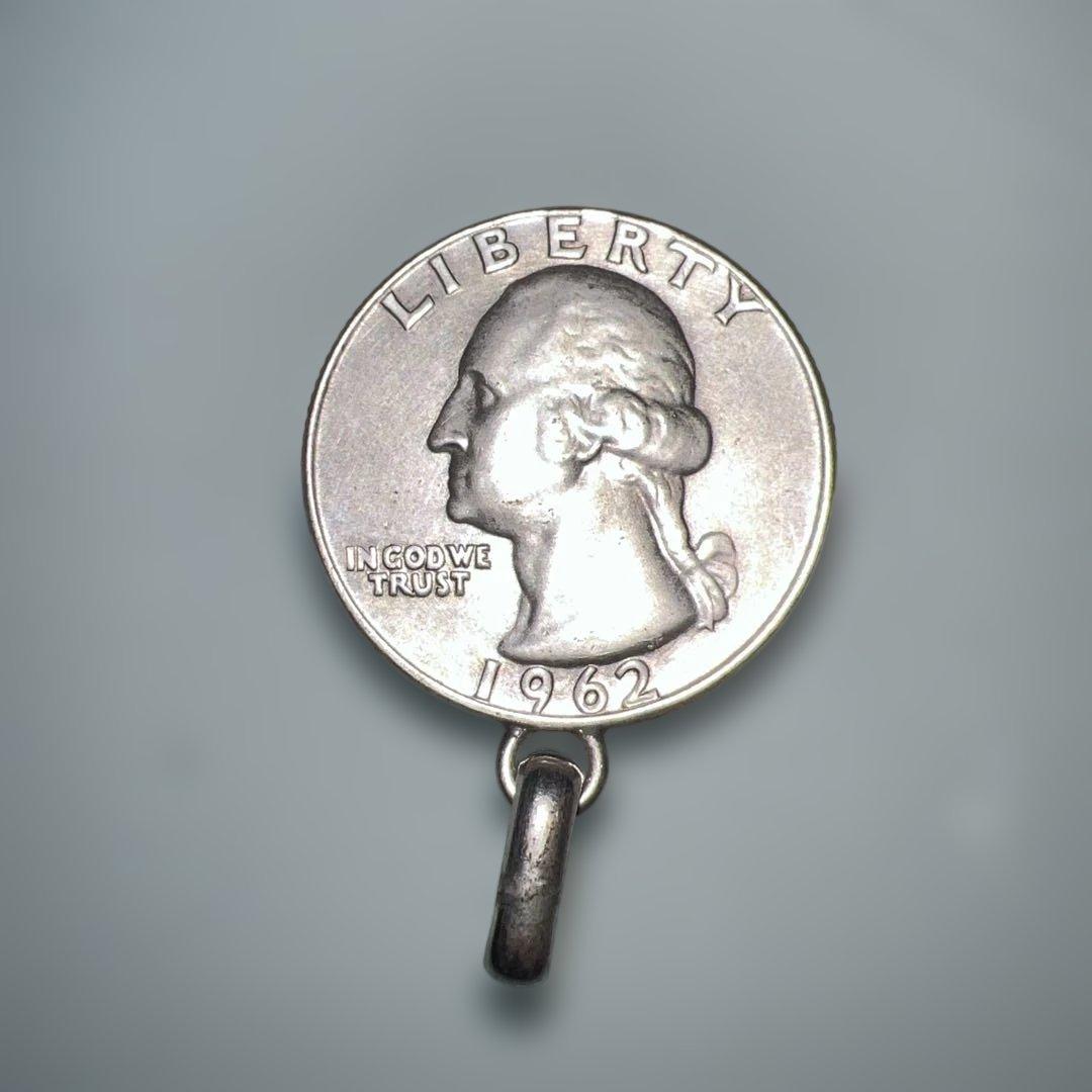 リバティー QUARTER DOLLAR 25¢ ペンダントヘッド