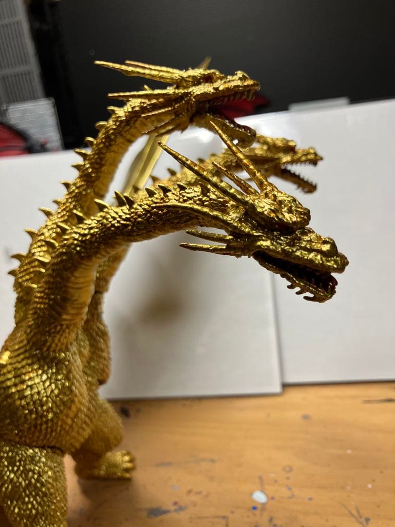 東宝怪獣コレクションメカキングギドラ　キングギドラフィギュア