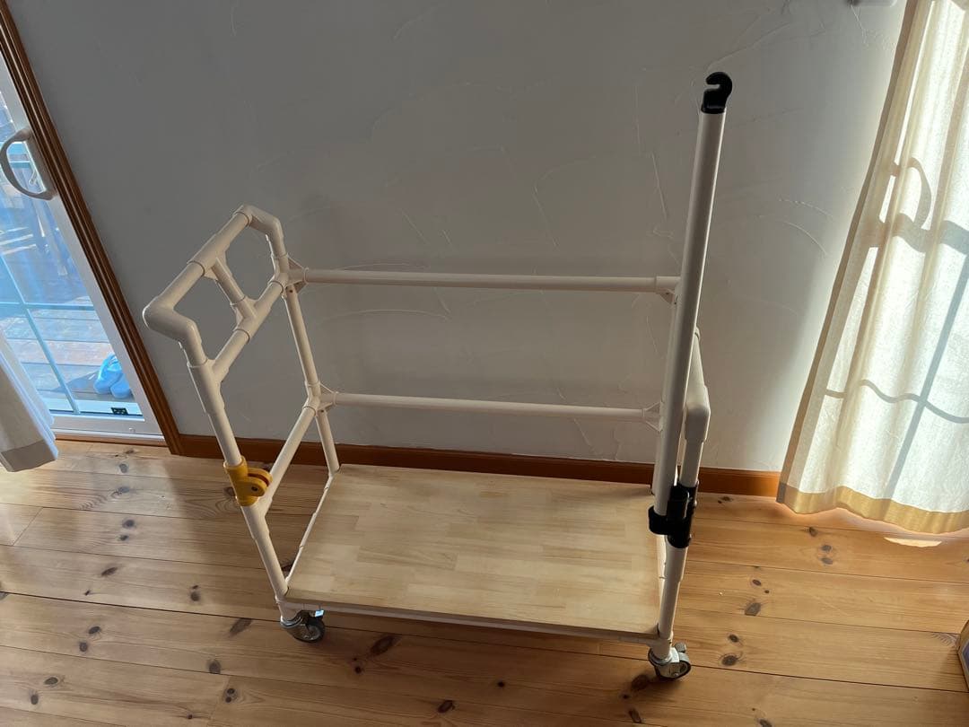 粉袋運搬保管用 台車／ラックカート キャスター付き パン屋・製菓向け