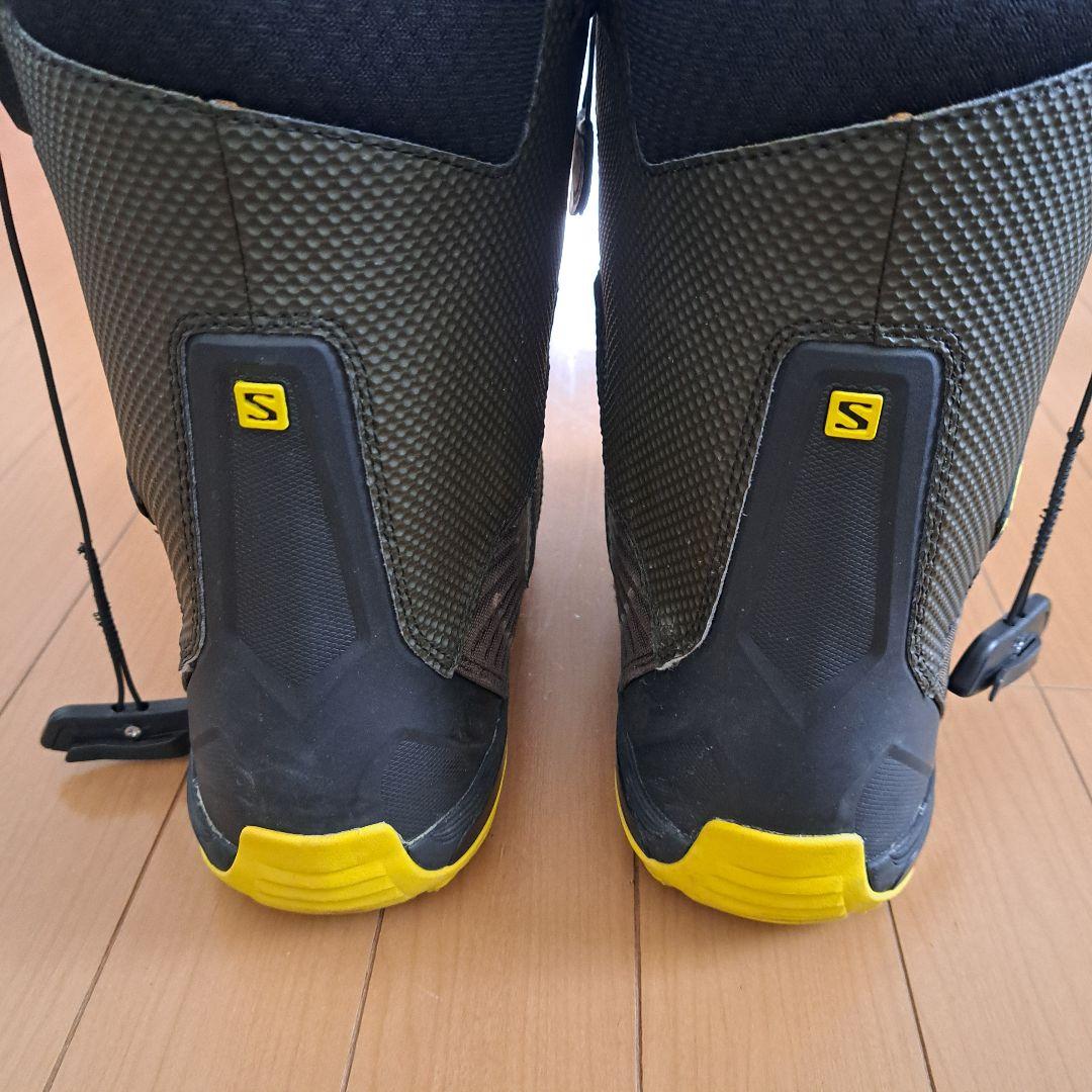 【25.5㎝】Salomon スノーボードブーツ ワイドフィット ブラック