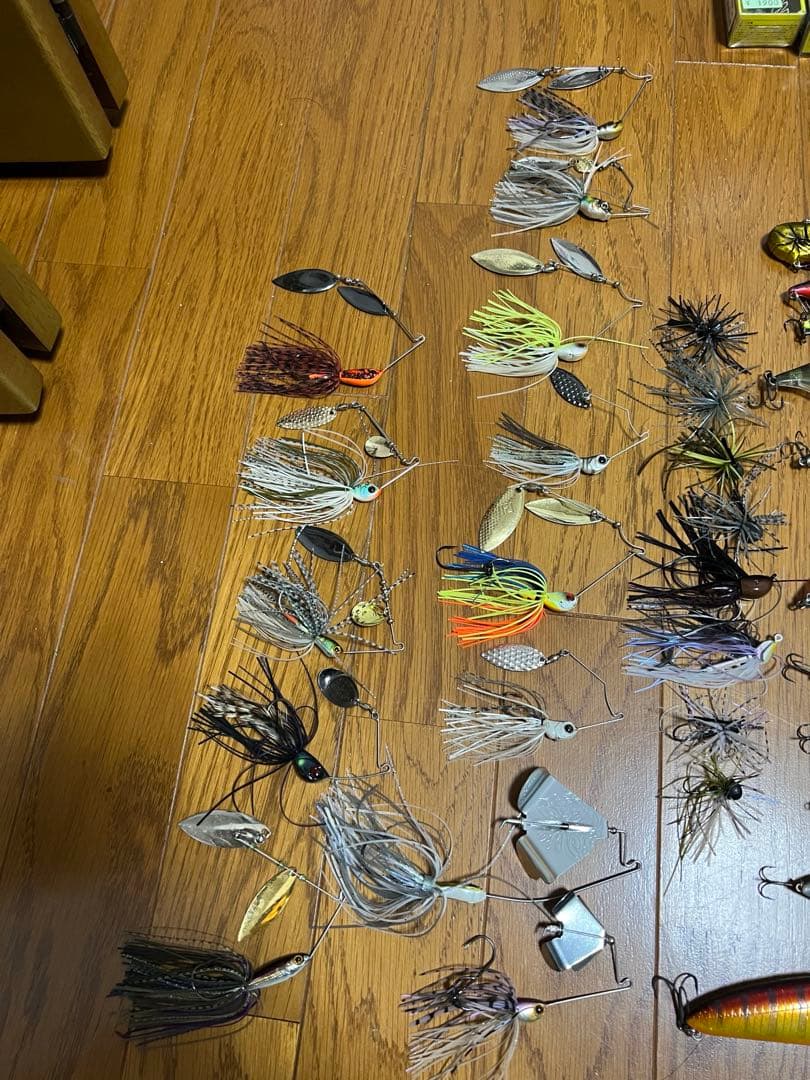 バス釣り　ルアーセット　引退品