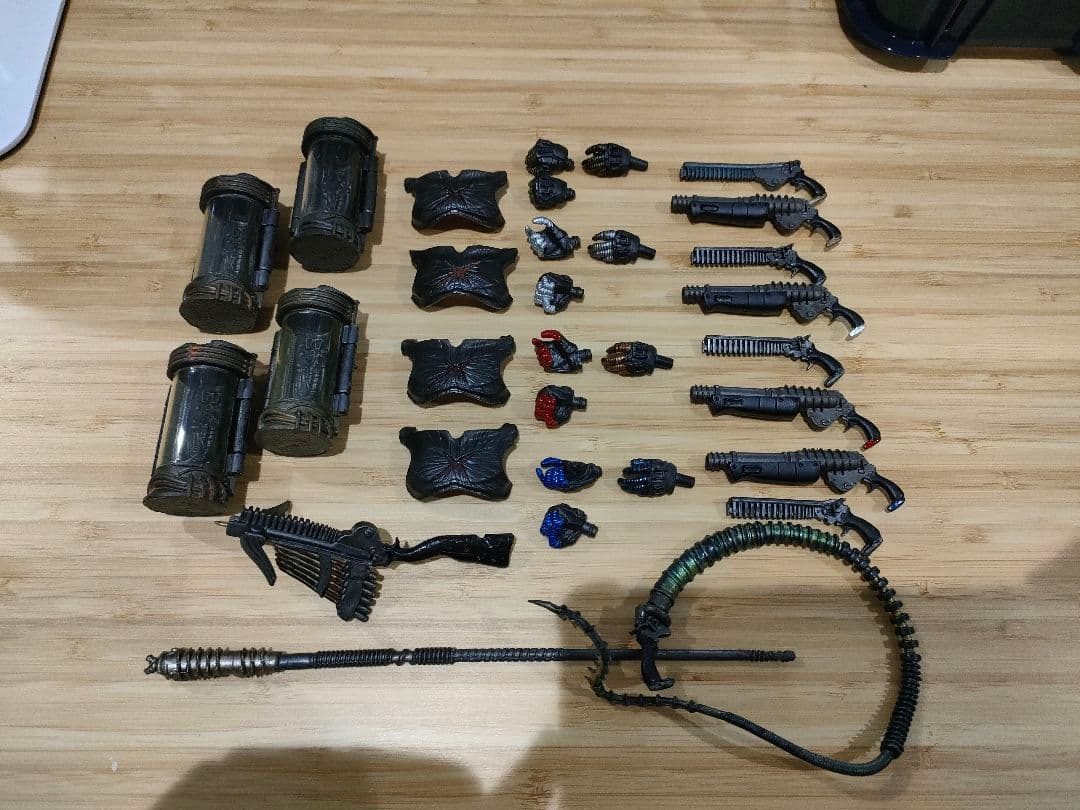 S.I.C. ハカイダー 四人衆 オリジナルカスタム品 バイク付き キカイダー