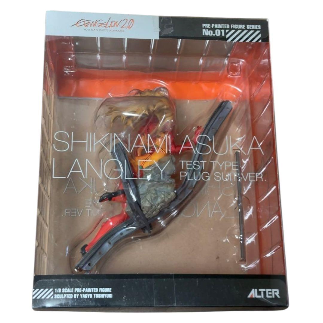 (未開封)式波・アスカ・ラングレー テスト用プラグスーツVer.アルター 正規品