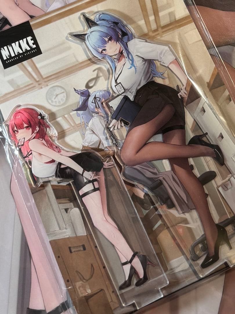 NIKKE アクリルジオラマ&ポスターセット　ヘルム&マスト&アンカー 韓国限定