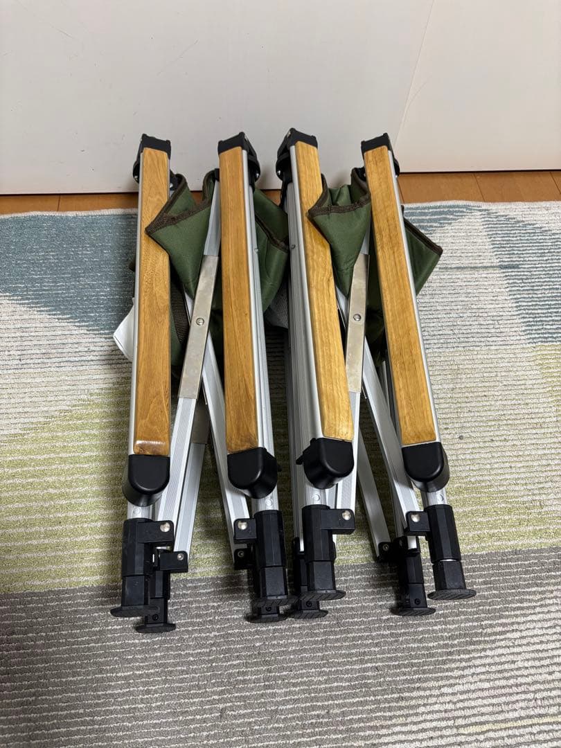 2脚セット　コールマン　2way チェア　キャプテンチェア　キャンプ