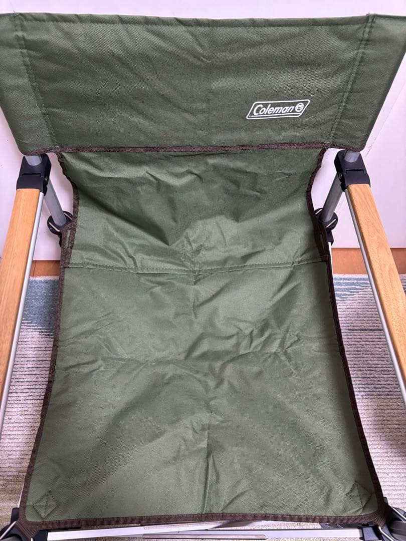 2脚セット　コールマン　2way チェア　キャプテンチェア　キャンプ