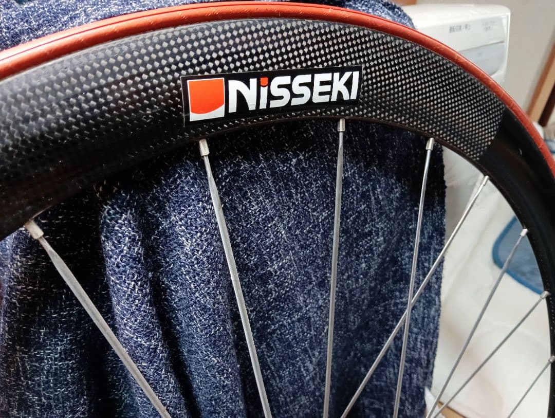 NISSEKIニッセキ　カーボンホイール　前後セット大阪市内手渡し値下げ