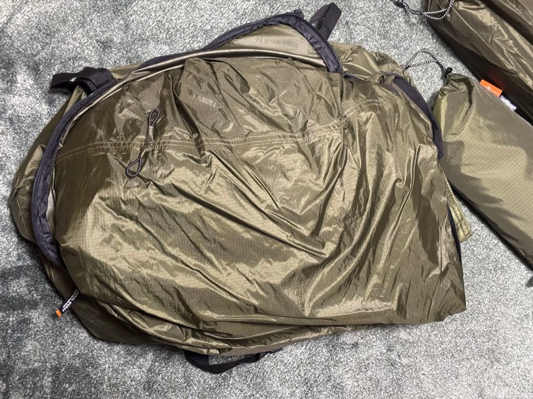 MINIMAL WORKS SHELTER G メッシュドア付き　ドームテント