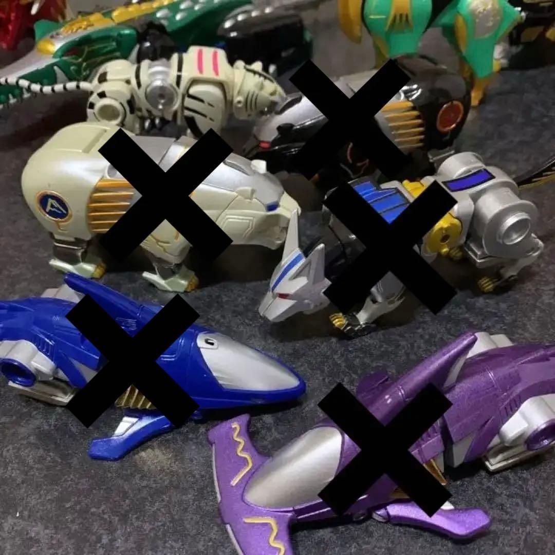 百獣戦隊ガオレンジャー　2体　ガオライオン　ガオタイガー　ジャンク品