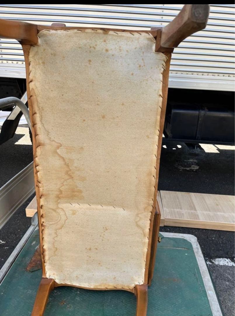 イタリア　ロココ様式　テレフォンベンチ　猫脚