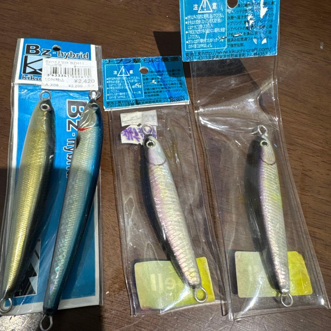 58キクチ　kikuchi.M craft 9センチ 2本 11センチ 2本