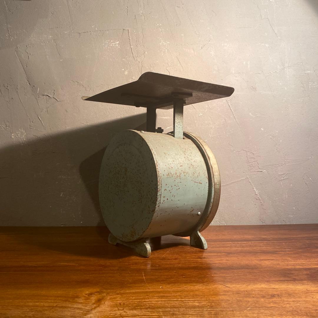 昭和レトロ EIKO スケール シャビー インダストリアル 計り オブジェ