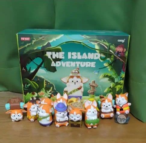 POPMART Coogi アイランドアドベンチャー コーギー