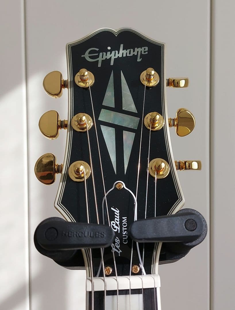 Epiphone　Les Paul Custom　レスポールカスタム　美品
