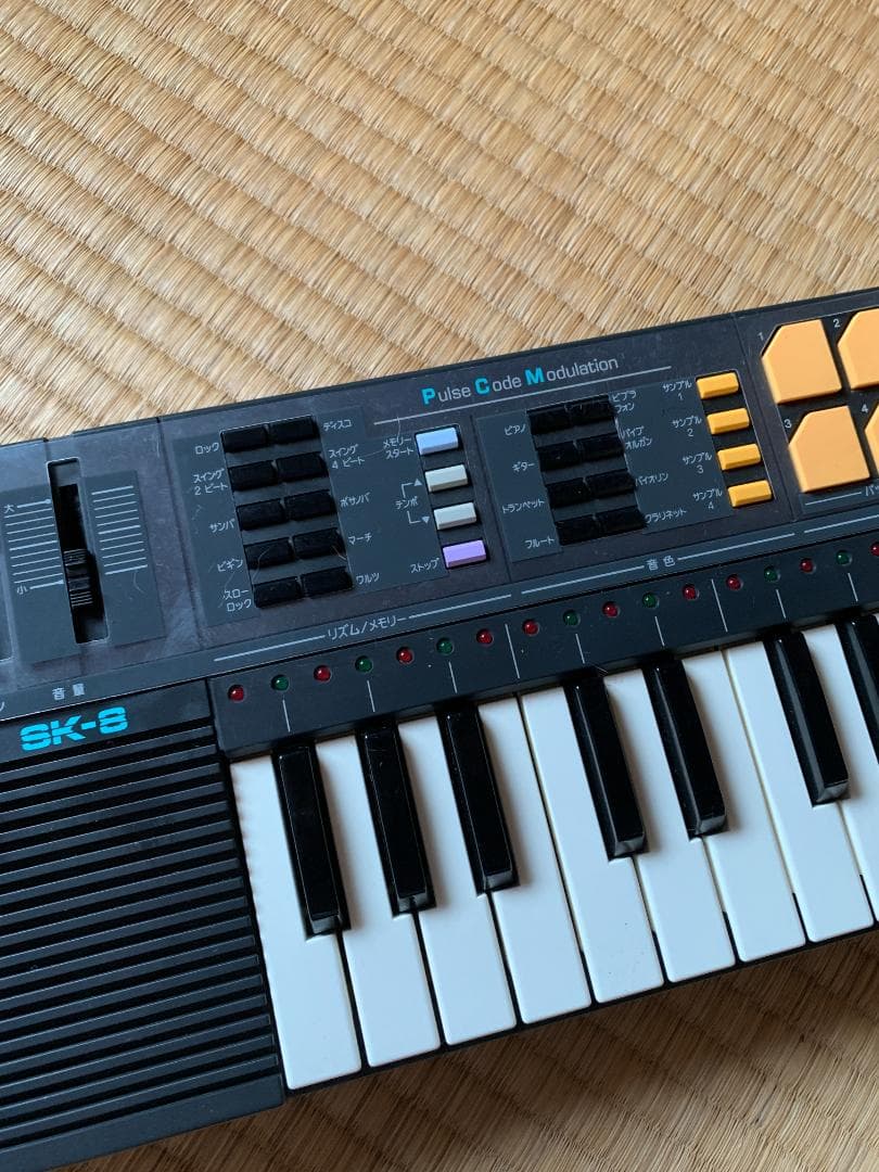 CASIO SK-8　キーボード