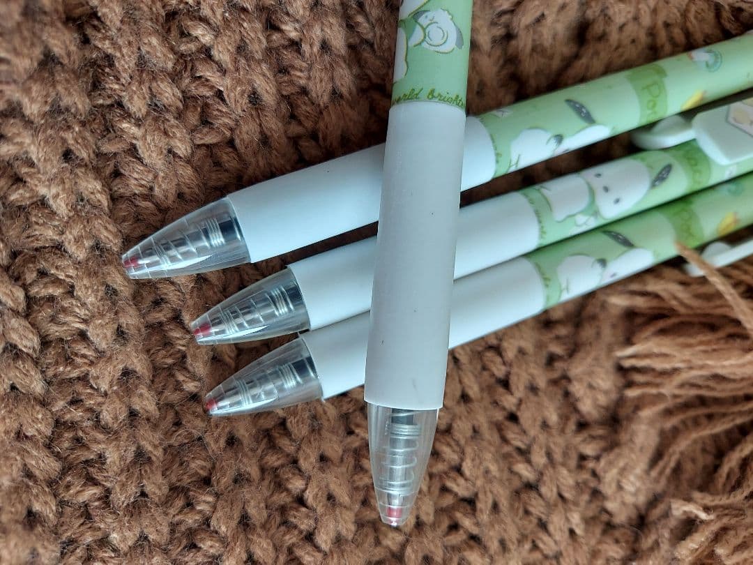 ポチャッコ ボールペン4本