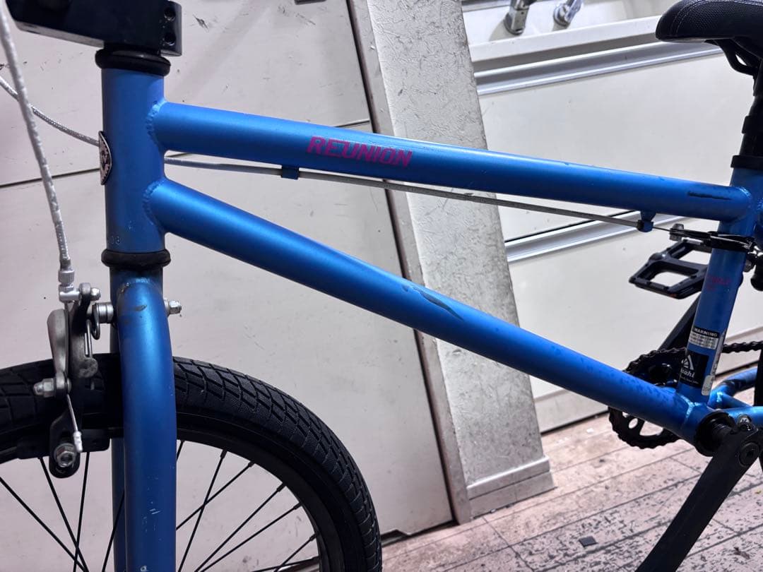REUNION BMX バイク メタリックブルー20インチ