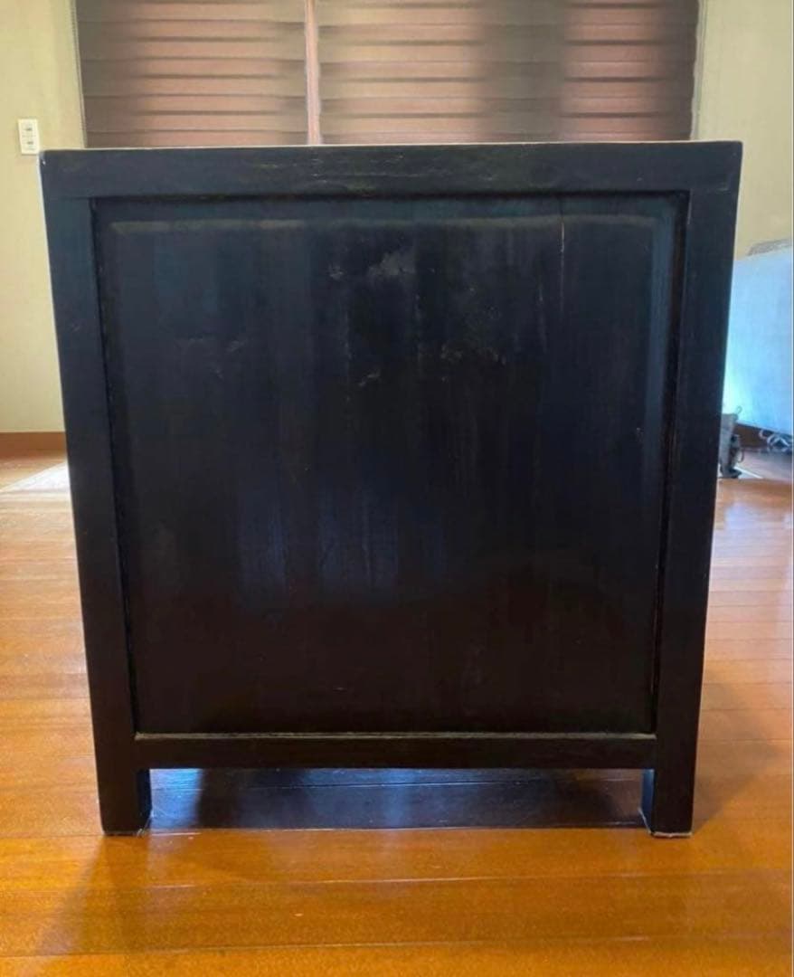 中国アンティーク 無垢材　サイドテーブル 飾り台