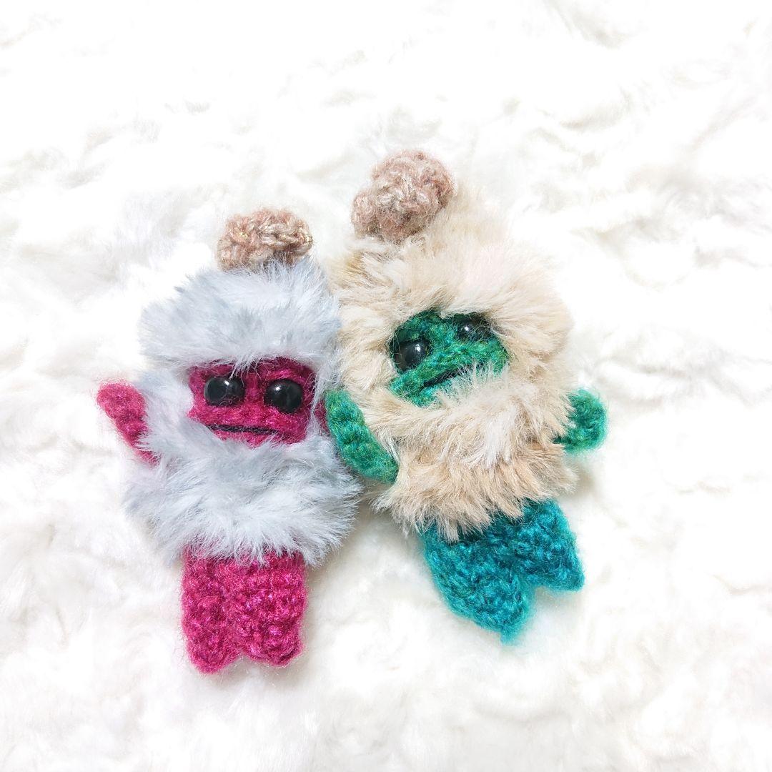 194-マンドラゴラのあみぐるみ