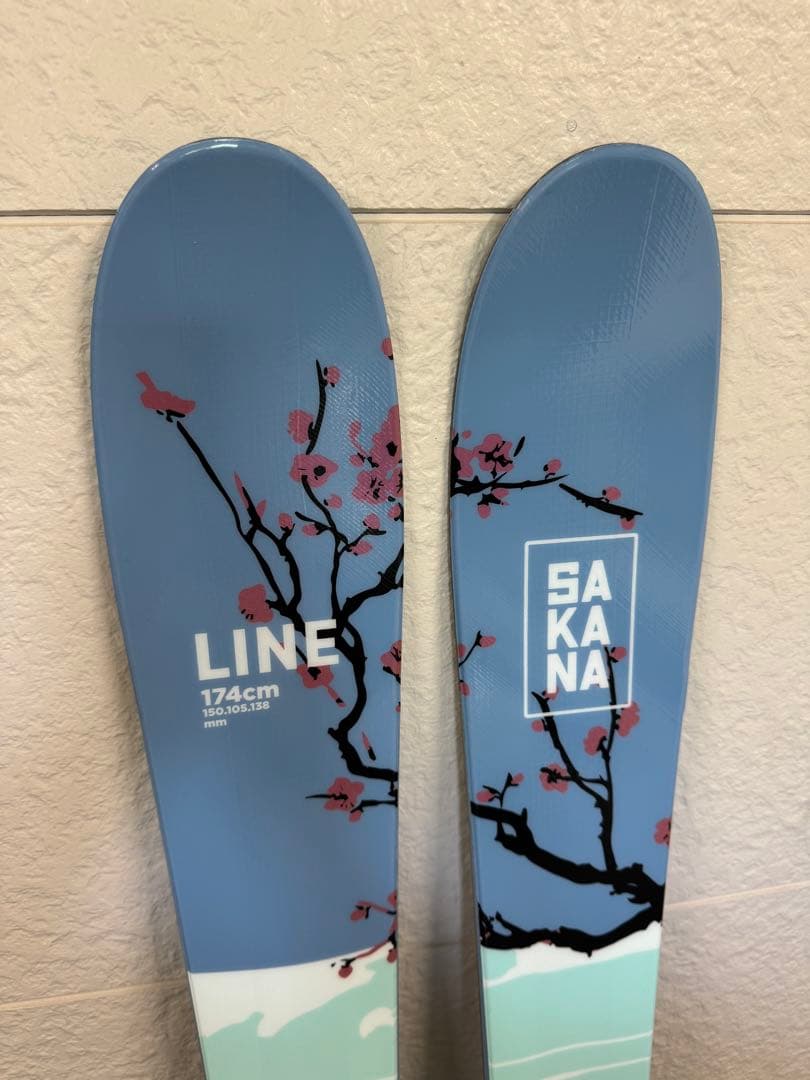LINE SAKANA スキー 174cm